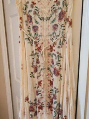 Vintage style Floral tea length dress